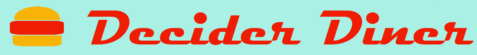 Decider Diner Logo